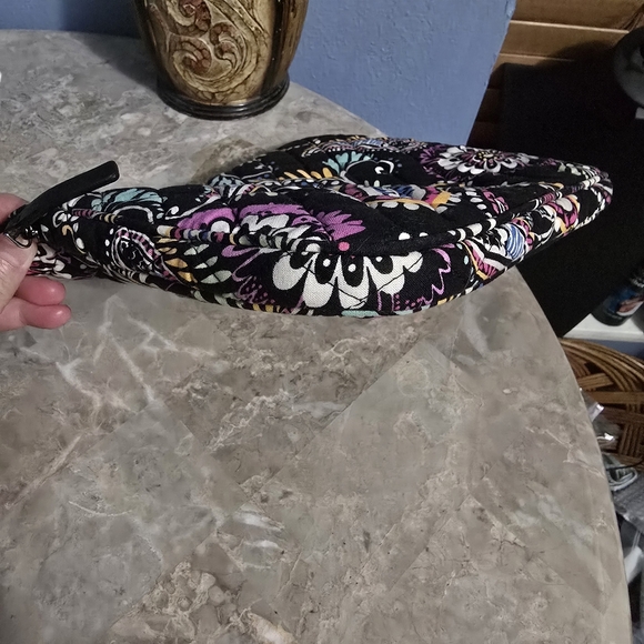 Vera Bradley Floral Paisley Tablet Case - Black, Purple, Blue - Picture 6 of 8